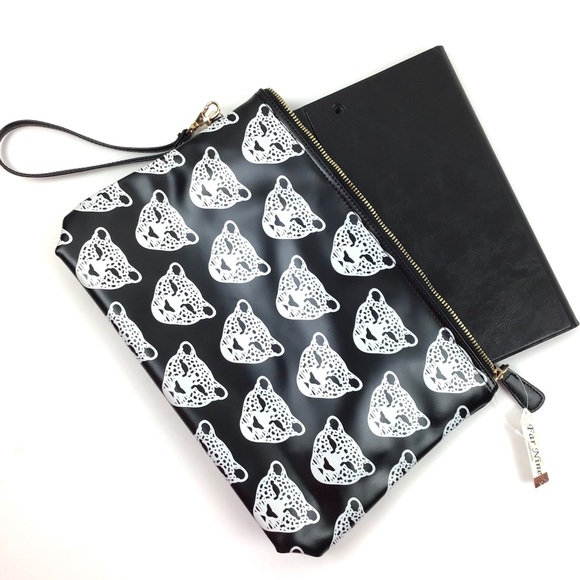 FAR NINE | Tablet Pouch Leopard Vegan iPad 12” Sleeve - Picture 4 of 8